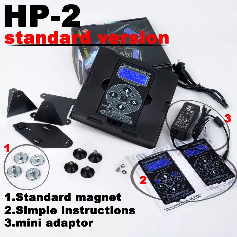 100% оригинальный ураганный источник питания HP-2 для татуировки Green Box
