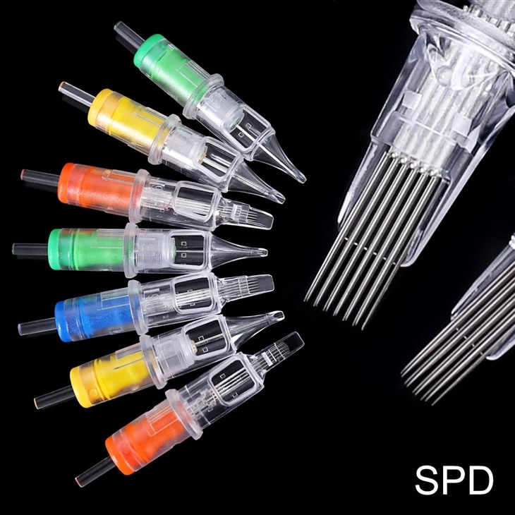 4 Colors Flexible Stable SPD Tattoo Cartridge Needle For Body Art best