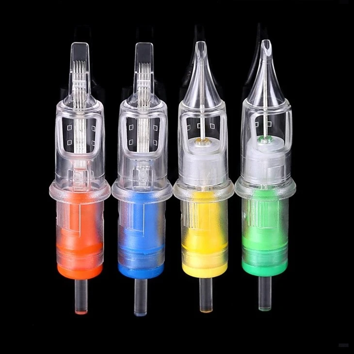 4 Colors Flexible Stable SPD Tattoo Cartridge Needle For Body Art suppliers