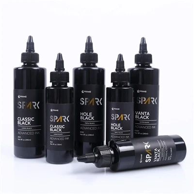 4oz Organic 3 Series Classic Black Hole Black Vanta Black Tattoo Ink