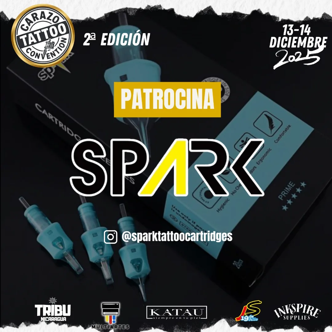 Спонсоры татуировки Spark Carazo Tattoo Convention