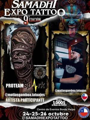 Чилийский художник @matiasgamboa.tatuajes присоединяется к звездному составу ...