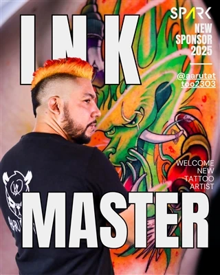 Spark Artist @Aarutattoo2303 претендует на главную честь на Международной тат...