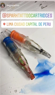 Dagas Tattoo из Перу всегда работает вместе с #sparkcartridges