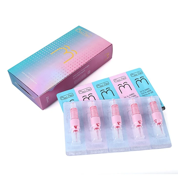 Spark Supplier China Custom Постоянный макияж одноразовый картридж игл для бровей татуировки татуировки