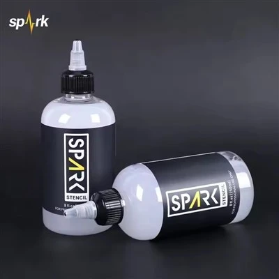 Spark Vegan Strancil Friendly Fast Fast - Drahing Formula GEUTE GEL GEL 8 FL OZ (240 мл) для применения татуировки трафарета