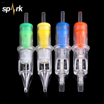 Spark Ondossable The NateNable Stel Precision Copitable Easy в использовании иглах с татуировкой плавного потока для Body Art