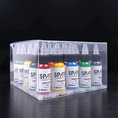 Spark Professional 1 унция 25 цветов набор татуировки татуировки татуировки
