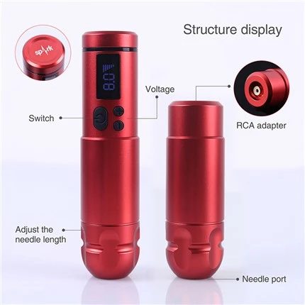 Беспроводная ручка для татуировки Spark Tattoo Machine Wireless Professional