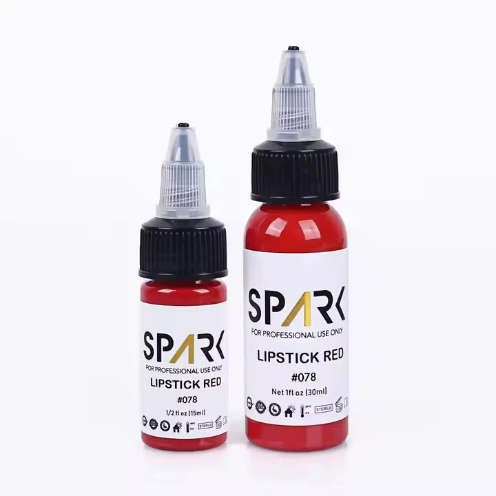 Spark Organic 1oz (30ml) Skin-Friendly Vibrant Tattoo Supply Ink Permanent Makeup Pigment Tattoo Ink