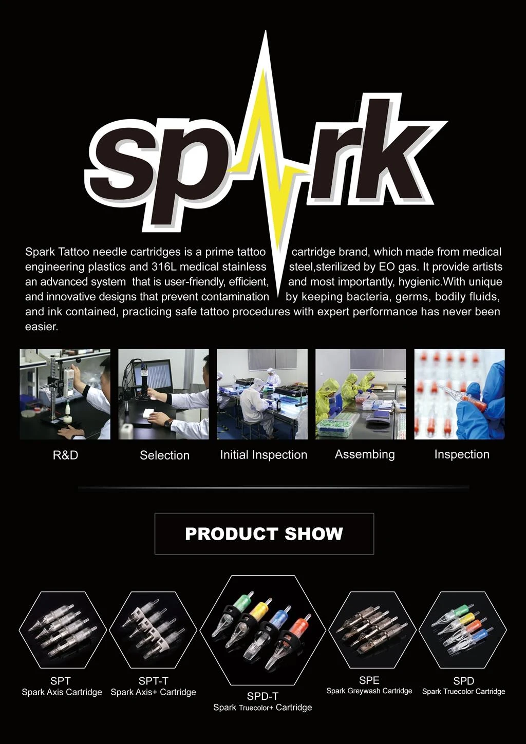 Оптовые татуировки Spark