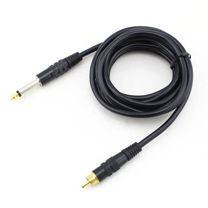 Long RCA Tattoo Clip Cord