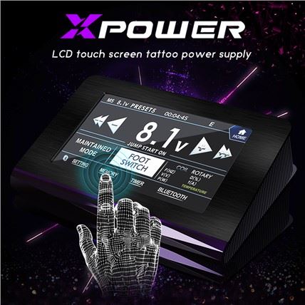 Цифровой ЖК-дисплей для татуировки XPower Supply Rotary Tattoo Machine Pen Coil Machine XPower Tattoo Supply