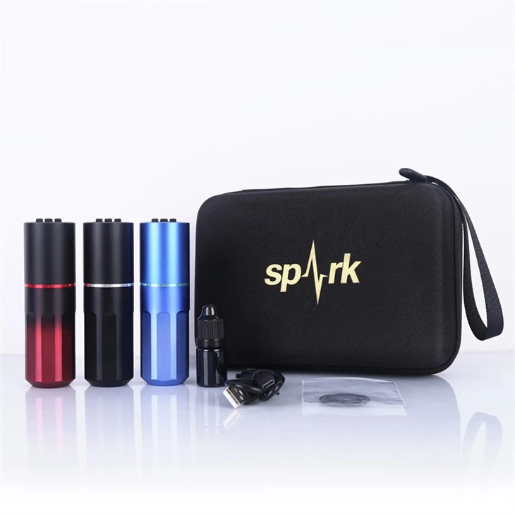 Spark Tattoo Machine Профессиональная беспроводная ручка для татуировки