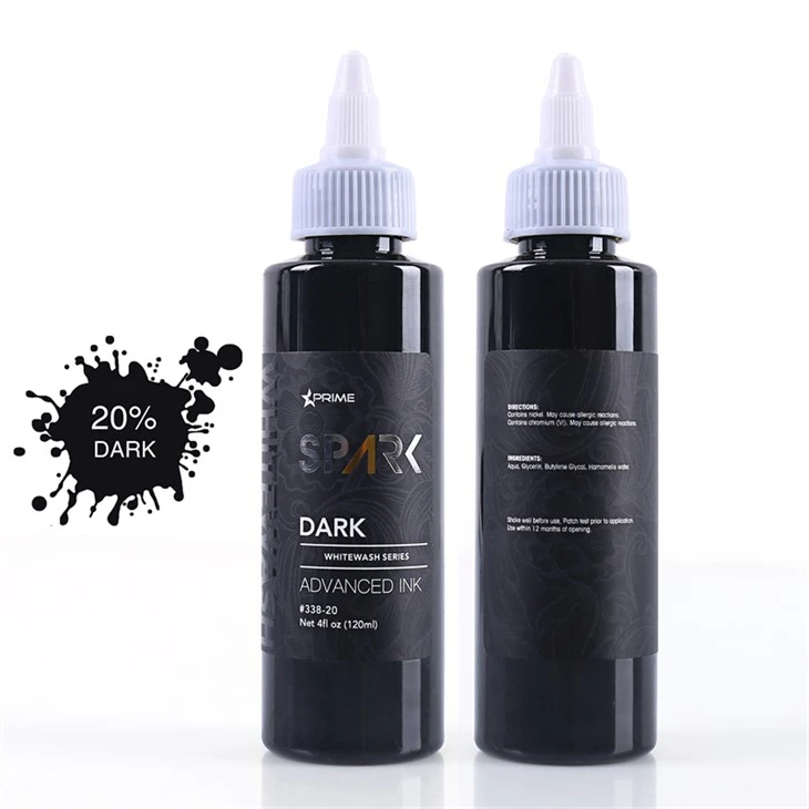 Набор чернил для татуировки Профессиональный набор белых чернил Spark Tattoo Ink