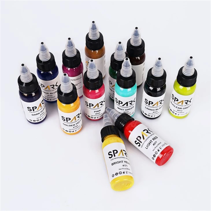 Чернила для татуировки в больших количествах Tattoo Ink Spark Original