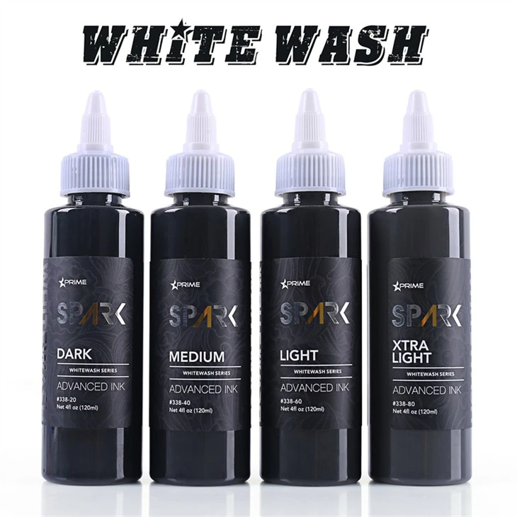 Чернила для тату-чернил White Wash для хранения чернил для тату-искры