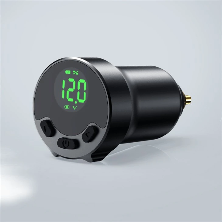 Беспроводная батарея для татуировки RCA 1600 мА, новейший беспроводной источник питания для татуировки